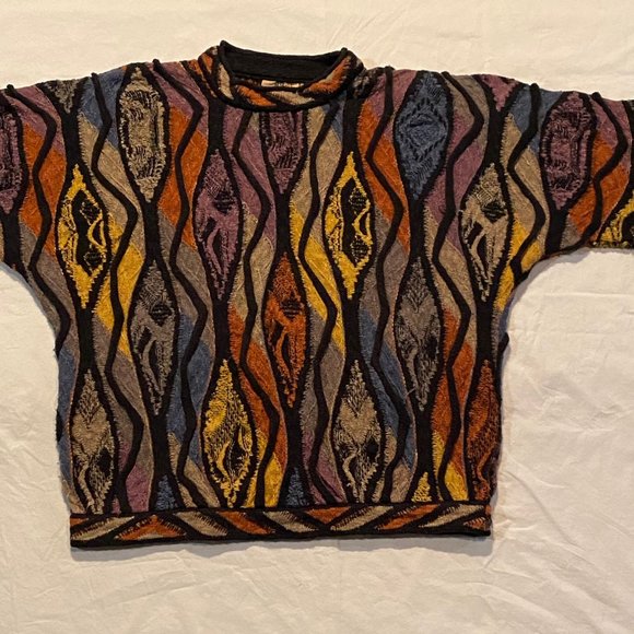 Authentic Coogi Australia Classic Sweater Multicolor Size Large - Picture 2 of 6